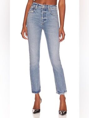 Agolde Riley Long Jeans in Cove